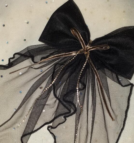 Long tail hair bow - Image 3